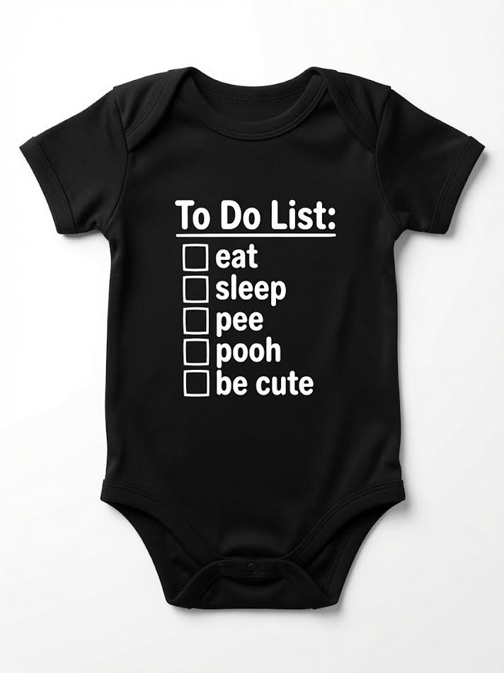 To-Do List Onesie