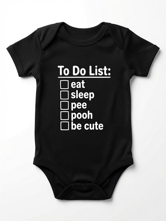 To-Do List Onesie